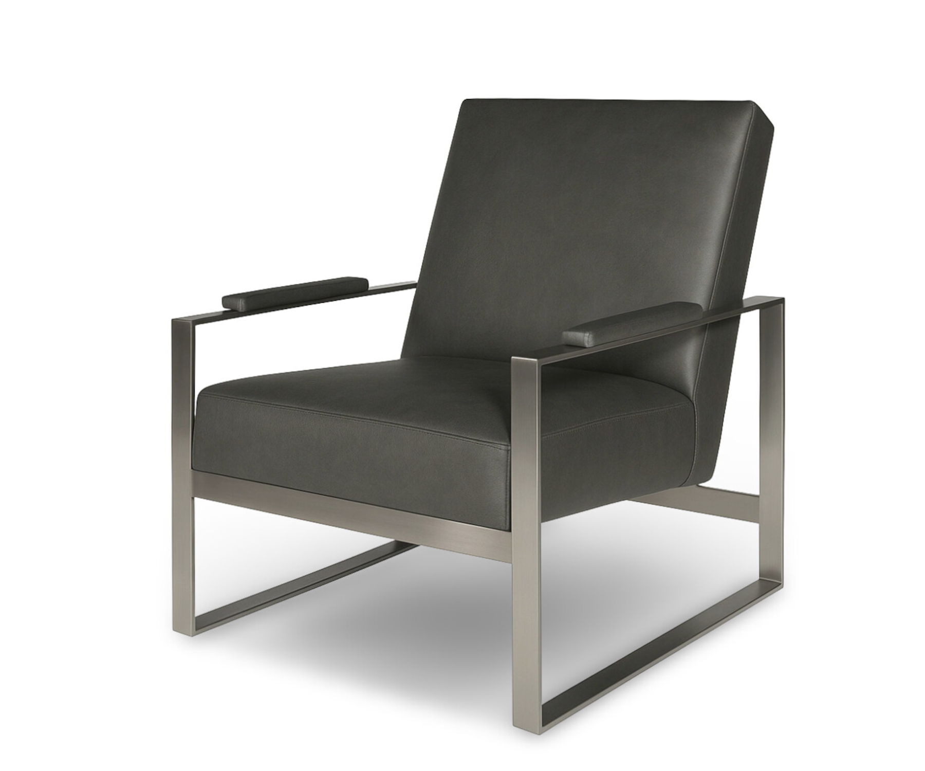 Metropolitan Chair by CC Leather shown in No Regrets Haymaker 